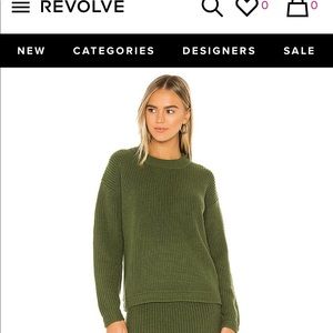 NWT: CALLAHAN “Malone” Sweater XS - REVOLVE